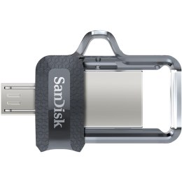 SanDisk Pendrive SanDisk ULTRA SDDD3-128G-G46 (128GB; microUSB, USB 3.0; kolor szary)