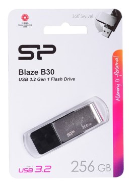 Silicon Power Pendrive Silicon Power Blaze B30 256GB USB 3.1 kolor czarny