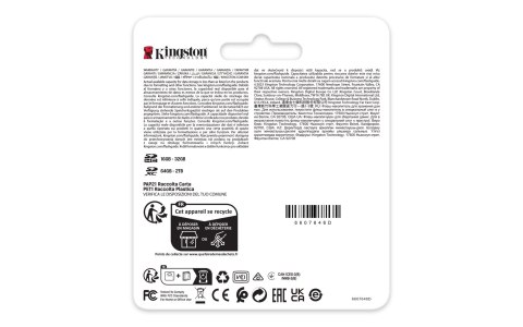 KINGSTON microSDXC Canvas 1TB React Plus UHS-II 280R/150W U3 V60 for Full HD/4K KINGSTON microSDXC Canvas 1TB React Plus UHS-II 280R/150W U3 V60 for Full HD/4K