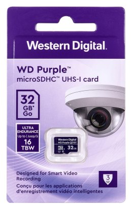 WD Karta pamięci WD Purple microSDXC WDD032G1P0C (32GB; Class 10, Class U1)