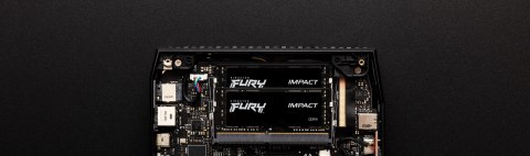 Kingston 64GB 3200MHz DDR4 CL20 SODIMM (Kit of 2) FURY Impact KF432S20IBK2/64 Kingston 64GB 3200MHz DDR4 CL20 SODIMM (Kit of 2) FURY Impact KF432S20IBK2/64
