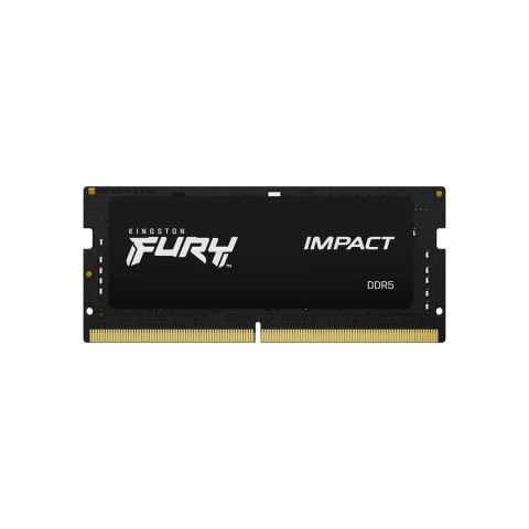 Kingston FURY DDR5 SODIMM 16GB (1x16GB) 4800MHz CL38 Impact Kingston FURY DDR5 SODIMM 16GB (1x16GB) 4800MHz CL38 Impact