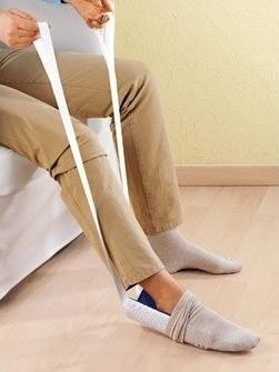 SUNDO Przyrząd do zakładania skarpet Frotte