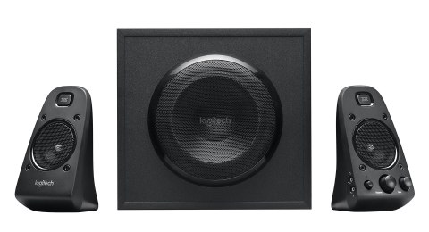 Zestaw głośników Logitech Z-623 Speaker 980-000403 (2.1; kolor czarny) Zestaw głośników Logitech Z-623 Speaker 980-000403 (2.1; kolor czarny)
