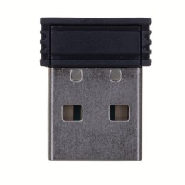 Activejet Activejet K-3911W Klawiatura bezprzewodowa, zasilanie baterią 1x 1,5V AAA, czarna