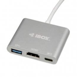 IBOX Adapter IBOX IUH3CFT1 (kolor srebrny)