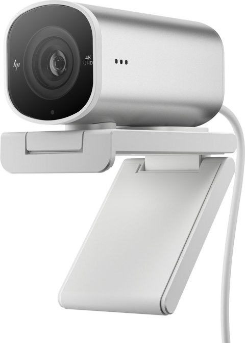 Kamera internetowa HP 960 4K Streaming Webcam USB srebrna 695J6AA Kamera internetowa HP 960 4K Streaming Webcam USB srebrna 695J6AA