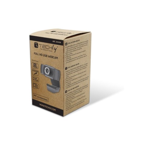 TECHLY KAMERA USB INTERNETOWA FULLHD 1080P Z MIKRO TECHLY KAMERA USB INTERNETOWA FULLHD 1080P Z MIKRO