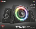 Trust Zestaw głośników TRUST GXT 629 Tytan 2.1 RGB Black