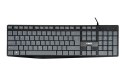 IBOX IBOX KLAWIATURA PRZEWODOWA ERIS, GREY