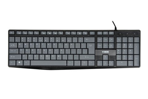 IBOX KLAWIATURA PRZEWODOWA ERIS, GREY IBOX KLAWIATURA PRZEWODOWA ERIS, GREY