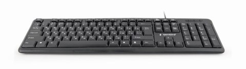Klawiatura GEMBIRD KB-U-103-RU (USB 2.0; (US); kolor czarny) Klawiatura GEMBIRD KB-U-103-RU (USB 2.0; (US); kolor czarny)