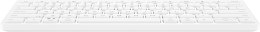 Hewlett-Packard Klawiatura HP 350 Compact Multi-Device Bluetooth Keyboard bezprzewodowa biała 692T0AA