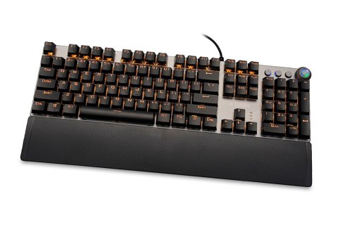 Klawiatura mechaniczna IBOX AURORA K-4 RGB IKGMK4 (USB; (US); kolor czarny) Klawiatura mechaniczna IBOX AURORA K-4 RGB IKGMK4 (USB; (US); kolor czarny)