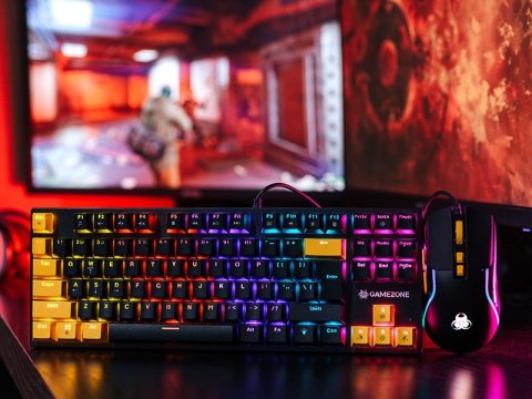 TRACER GAMEZONE ZESTAW KLAWIATURA+MYSZ HORNET87 USB TRACER GAMEZONE ZESTAW KLAWIATURA+MYSZ HORNET87 USB