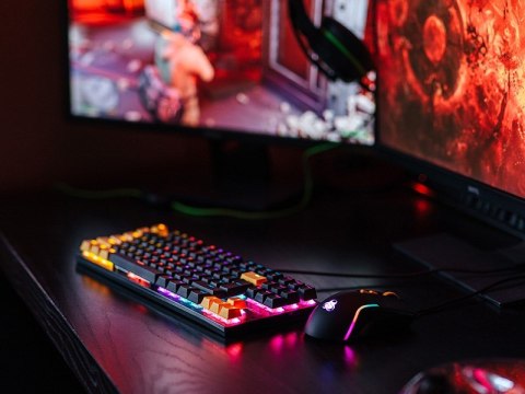 TRACER GAMEZONE ZESTAW KLAWIATURA+MYSZ HORNET87 USB TRACER GAMEZONE ZESTAW KLAWIATURA+MYSZ HORNET87 USB