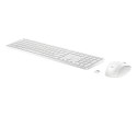 Zestaw bezprzewodowy klawiatura + mysz HP 655 White 860P8AA