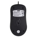 Activejet Activejet AMY-146 Mysz przewodowa (optyczna; 1000 DPI; kolor czarny)