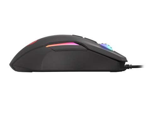 Mysz NATEC Genesis Xenon 220 RGB NMG-1572 (optyczna; 6400 DPI; kolor czarny) Mysz NATEC Genesis Xenon 220 RGB NMG-1572 (optyczna; 6400 DPI; kolor czarny)