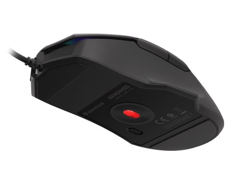 Mysz NATEC Genesis Xenon 220 RGB NMG-1572 (optyczna; 6400 DPI; kolor czarny) Mysz NATEC Genesis Xenon 220 RGB NMG-1572 (optyczna; 6400 DPI; kolor czarny)