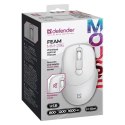 Defender DEFENDER MYSZ FEAM MM-296 RF SILENT BIAŁA