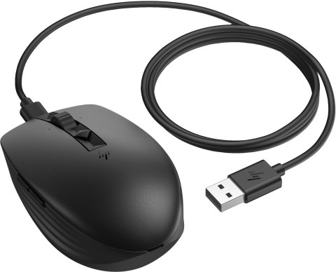 Mysz HP 710 Rechargeable Silent Mouse Black bezprzewodowa z akumulatorem czarna 6E6F2AA Mysz HP 710 Rechargeable Silent Mouse Black bezprzewodowa z akumulatorem czarna 6E6F2AA