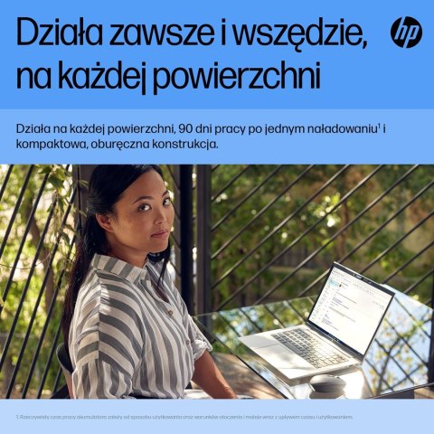 Mysz HP 710 Rechargeable Silent Mouse Black bezprzewodowa z akumulatorem czarna 6E6F2AA Mysz HP 710 Rechargeable Silent Mouse Black bezprzewodowa z akumulatorem czarna 6E6F2AA
