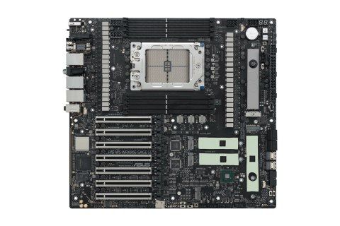 Płyta główna Asus Pro WS WRX90E-SAGE SE 1x sTR5 AMD ryzen Threadripper PRO 7000 SoC (8x DIMM, 4x SATA, 2x SlimSAS, 4xM.2, 2x10Gb Płyta główna Asus Pro WS WRX90E-SAGE SE 1x sTR5 AMD ryzen Threadripper PRO 7000 SoC (8x DIMM, 4x SATA, 2x SlimSAS, 4xM.2, 2x10Gb