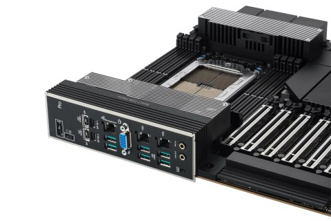 Płyta główna Asus Pro WS WRX90E-SAGE SE 1x sTR5 AMD ryzen Threadripper PRO 7000 SoC (8x DIMM, 4x SATA, 2x SlimSAS, 4xM.2, 2x10Gb Płyta główna Asus Pro WS WRX90E-SAGE SE 1x sTR5 AMD ryzen Threadripper PRO 7000 SoC (8x DIMM, 4x SATA, 2x SlimSAS, 4xM.2, 2x10Gb