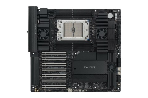 Płyta główna Asus Pro WS WRX90E-SAGE SE 1x sTR5 AMD ryzen Threadripper PRO 7000 SoC (8x DIMM, 4x SATA, 2x SlimSAS, 4xM.2, 2x10Gb Płyta główna Asus Pro WS WRX90E-SAGE SE 1x sTR5 AMD ryzen Threadripper PRO 7000 SoC (8x DIMM, 4x SATA, 2x SlimSAS, 4xM.2, 2x10Gb