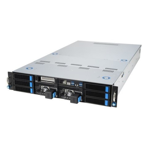 ASUS Rack 2U ESC4000A-E11-SKU1/2200W(1+1) AMD EPYC 1x LGA 4094 (SP3) 280W 8xDDR4 3200 8x3.5"/2.5" SATA/SAS*+2NVME 2 Intel i350 1 ASUS Rack 2U ESC4000A-E11-SKU1/2200W(1+1) AMD EPYC 1x LGA 4094 (SP3) 280W 8xDDR4 3200 8x3.5"/2.5" SATA/SAS*+2NVME 2 Intel i350 1