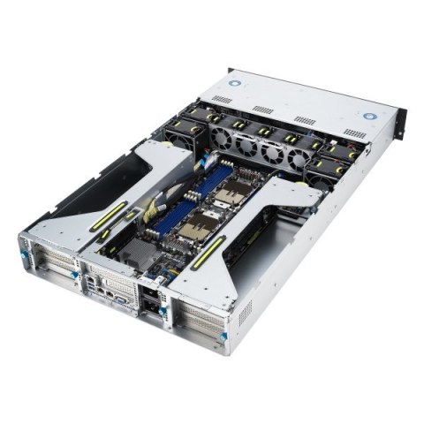 ASUS Rack 2U ESC4000A-E11-SKU1/2200W(1+1) AMD EPYC 1x LGA 4094 (SP3) 280W 8xDDR4 3200 8x3.5"/2.5" SATA/SAS*+2NVME 2 Intel i350 1 ASUS Rack 2U ESC4000A-E11-SKU1/2200W(1+1) AMD EPYC 1x LGA 4094 (SP3) 280W 8xDDR4 3200 8x3.5"/2.5" SATA/SAS*+2NVME 2 Intel i350 1