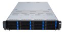 ASUS Platforma Asus Rack (2U) RS720A-E12-RS12 AMD Epyc 9004 (8x NVMe, 4x SATA/SAS, 2xM.2, 4xGPU, 2x10Gbe, IPMI, 1+1 2600W)