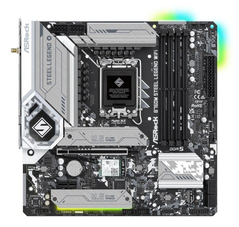 Płyta główna Asrock B760M STEEL LEGEND WIFI Płyta główna Asrock B760M STEEL LEGEND WIFI