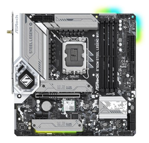 Płyta główna Asrock B760M STEEL LEGEND WIFI Płyta główna Asrock B760M STEEL LEGEND WIFI