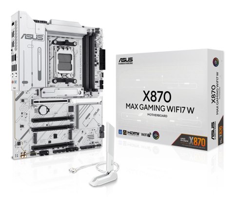 Płyta główna ASUS X870 MAX GAMING WIFI7 White Płyta główna ASUS X870 MAX GAMING WIFI7 White