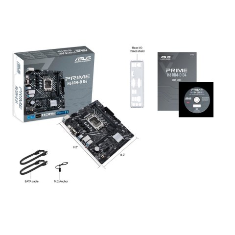 Płyta główna ASUS PRIME H610M-D D4 (WYPRZEDAŻ) Płyta główna ASUS PRIME H610M-D D4 (WYPRZEDAŻ)