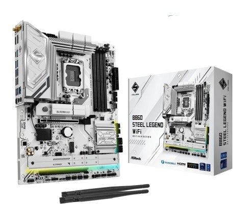 Płyta główna Asrock B860 STEEL LEGEND WIFI Płyta główna Asrock B860 STEEL LEGEND WIFI