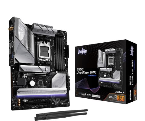 Płyta główna ASRock B850 LiveMixer WiFi Płyta główna ASRock B850 LiveMixer WiFi