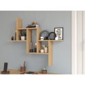 TOP E SHOP Pólka wisząca FIESTA 85x15xH73,5 artisan