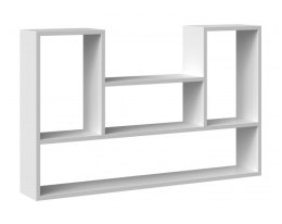 TOP E SHOP Regał wiszący BILBAO 4P 100x16xH60 biel
