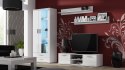 Cama MEBLE Półka 125cm (2szt) SOHO biały mat
