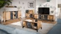 Cama MEBLE Półka OVO 130x20xH15 dąb/beton