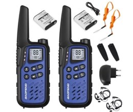 BAOFENG Krótkofalówka Baofeng BF-T25E niebieska, 2 sztuki