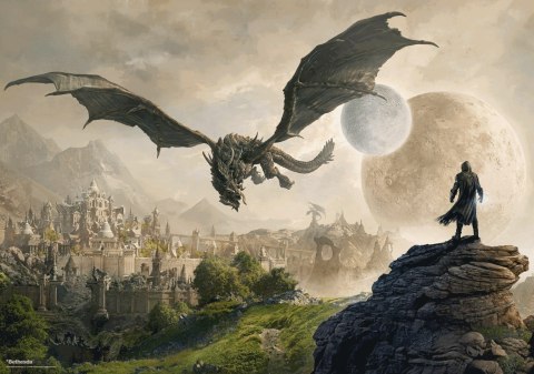 Puzzle Good Loot Gaming Puzzle: Elder Scrolls: Elsweyr Puzzles 1000 elementów Puzzle Good Loot Gaming Puzzle: Elder Scrolls: Elsweyr Puzzles 1000 elementów
