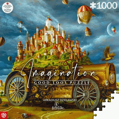 Puzzle Good Loot Imagination Puzzle: Arkadiusz Dzielawski Wielka Przeprowadzka 1000 elementów Puzzle Good Loot Imagination Puzzle: Arkadiusz Dzielawski Wielka Przeprowadzka 1000 elementów