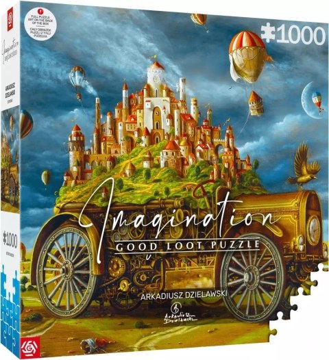 Puzzle Good Loot Imagination Puzzle: Arkadiusz Dzielawski Wielka Przeprowadzka 1000 elementów Puzzle Good Loot Imagination Puzzle: Arkadiusz Dzielawski Wielka Przeprowadzka 1000 elementów