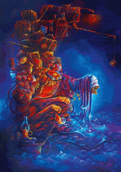 Puzzle Good Loot Imagination Puzzle: Sebastian Moń Ciężar doświadczeń 1000 elementów Puzzle Good Loot Imagination Puzzle: Sebastian Moń Ciężar doświadczeń 1000 elementów