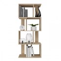 TOP E SHOP Regał FIESTA 4P 59,5x30xH140 sonoma
