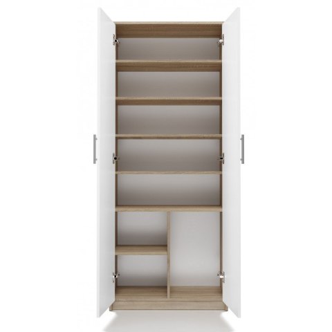 Szafa aktowa OLIV 2D 74x35xH180 sonoma/biały Szafa aktowa OLIV 2D 74x35xH180 sonoma/biały